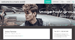 Desktop Screenshot of imagehairgroup-barbershop.de